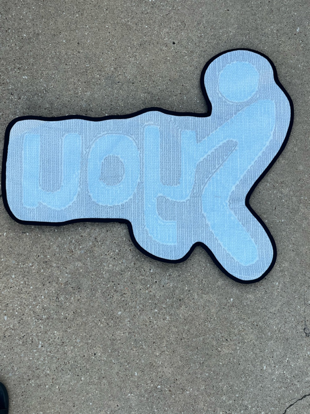 F you Rug - Picture 3 of 3